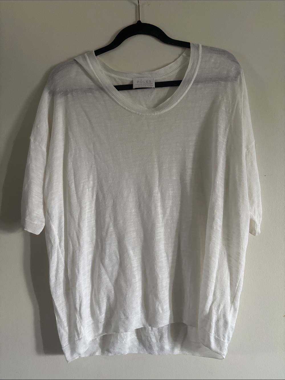 Easy-Fit White Short Sleeve Tee